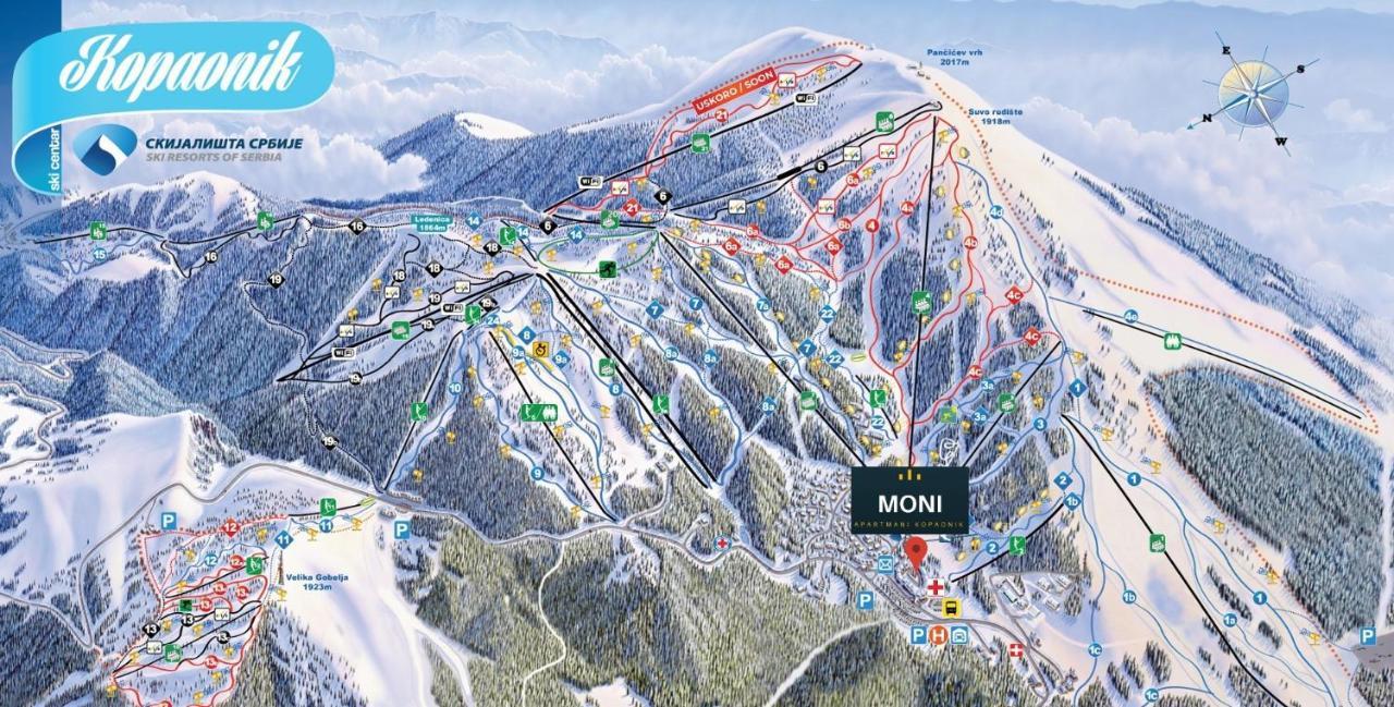 Moni Luxury Apartments Kopaonik Eksteriør billede